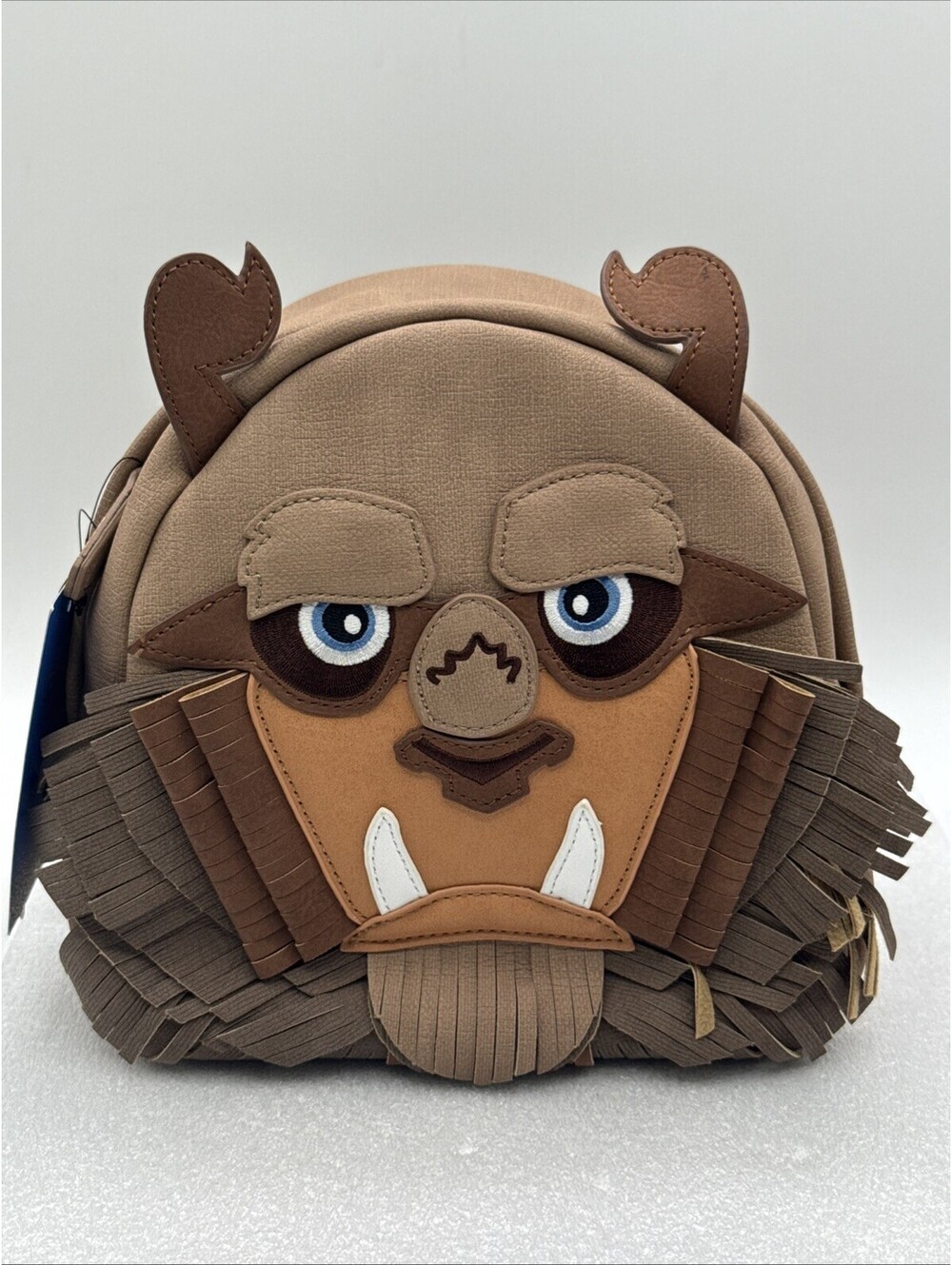 Disney Danielle Nicole BEAST Backpack Beauty and the Beast Fringe Mane NWT New
